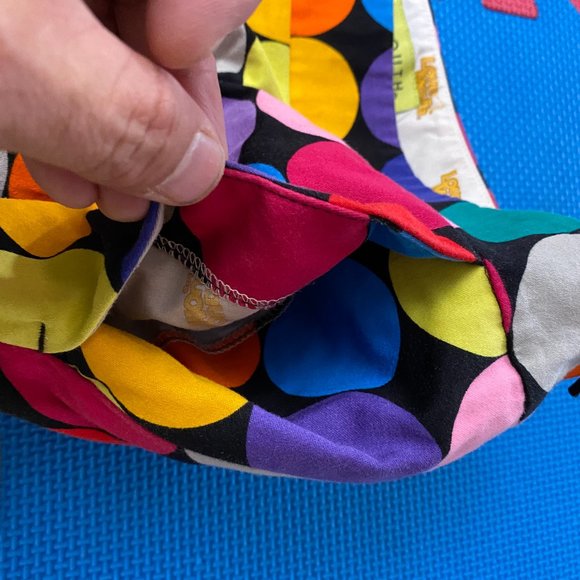 Loud Mouth Ladies Golf Skirt Shorts Women Size 2 Multi Color Polka Dots - Picture 4 of 9